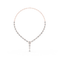 ELEGENT NECKLECE WITH SOLITARE DIAMOND