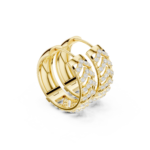 Chevron Diamond Hoop Earrings – Premium Luxury Collection